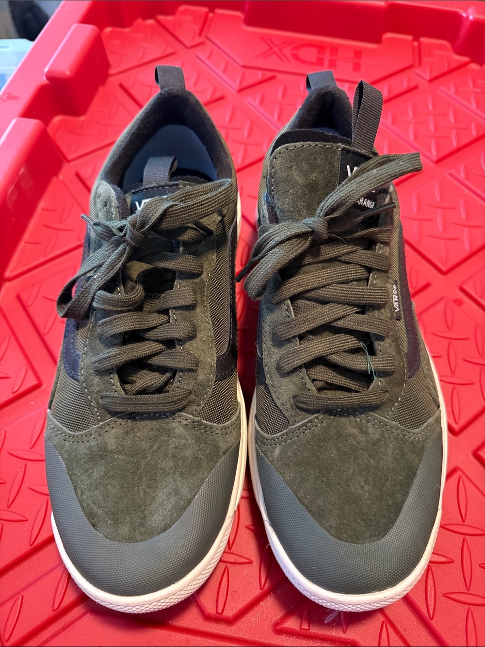 Vans ultra range Men's Dark Green Low-Top